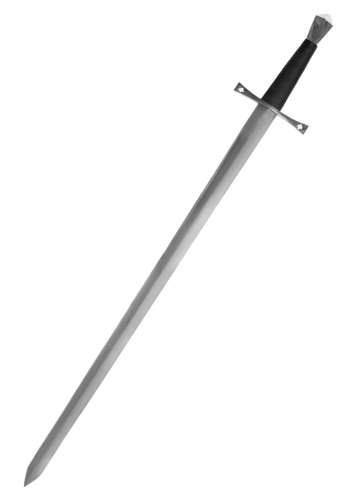 Medieval single-handed knight sword, semi-sharp