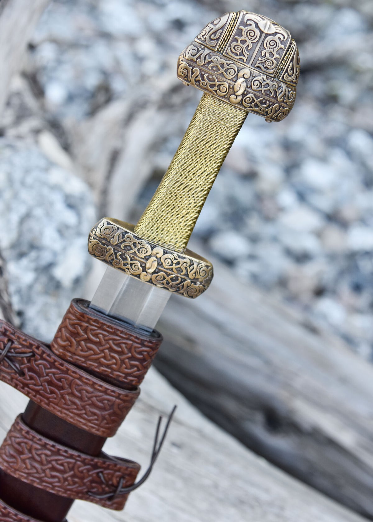 Viking sword Gnezdovo, Petersen D, semi-sharp
