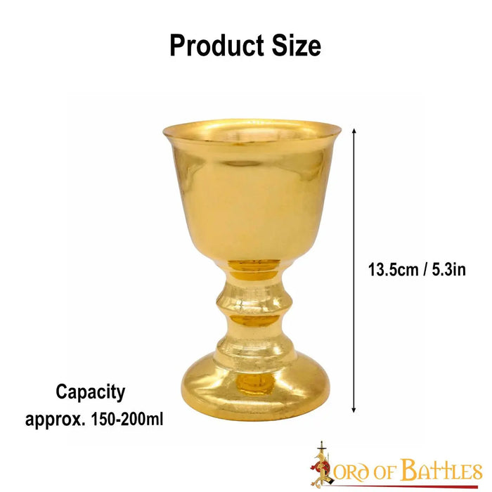 Brass chalice