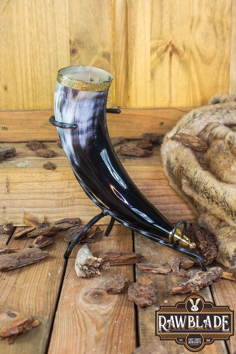 Corno decorato Jarl, 500–650 ml