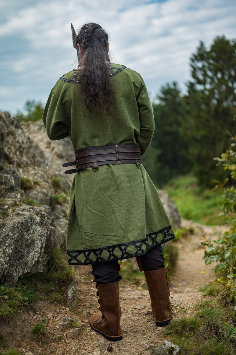 Viking tuniek Farulfr, groen