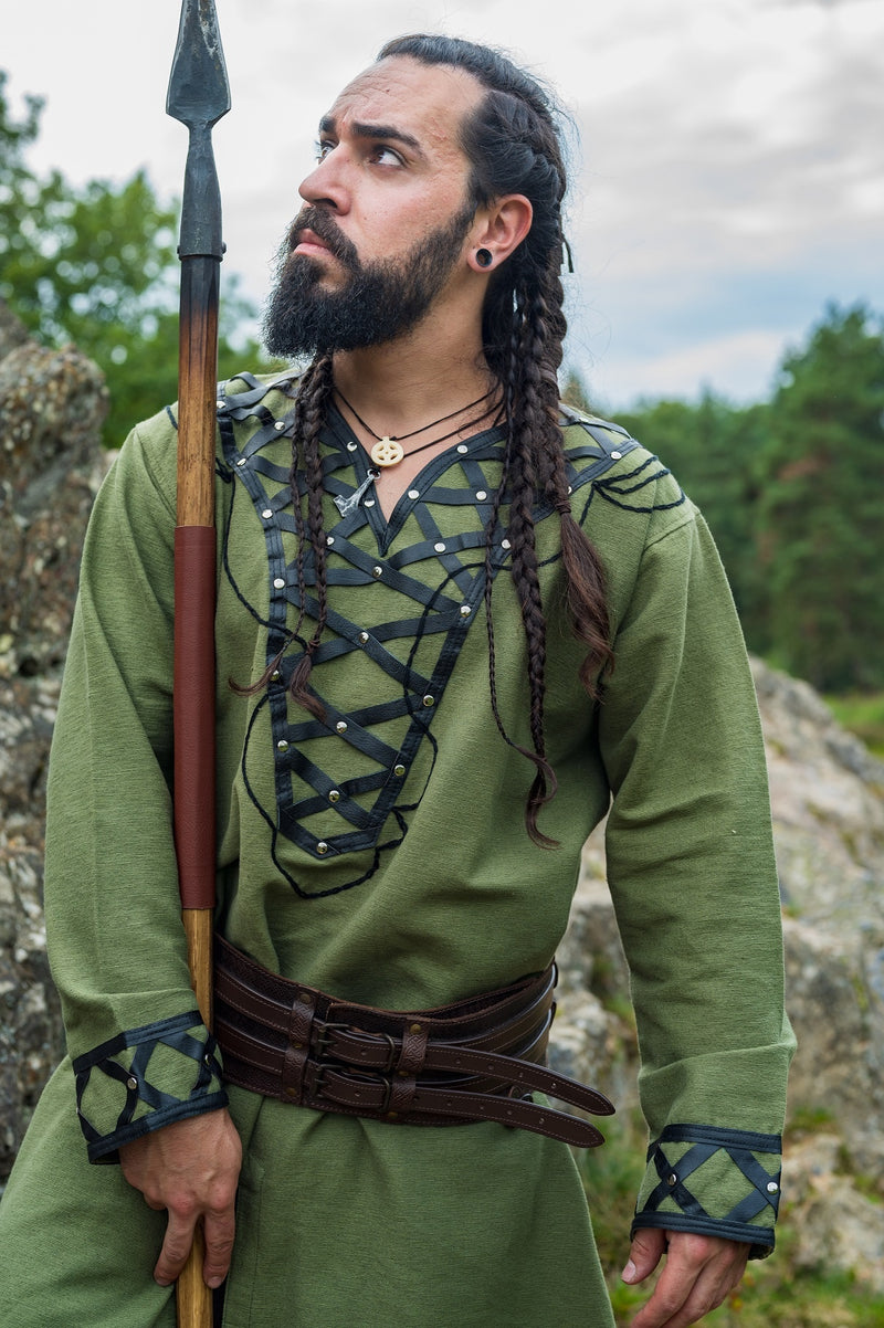 Viking tuniek Farulfr, groen