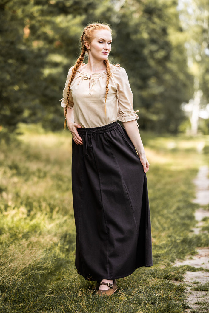 Skirt Jutta, brown