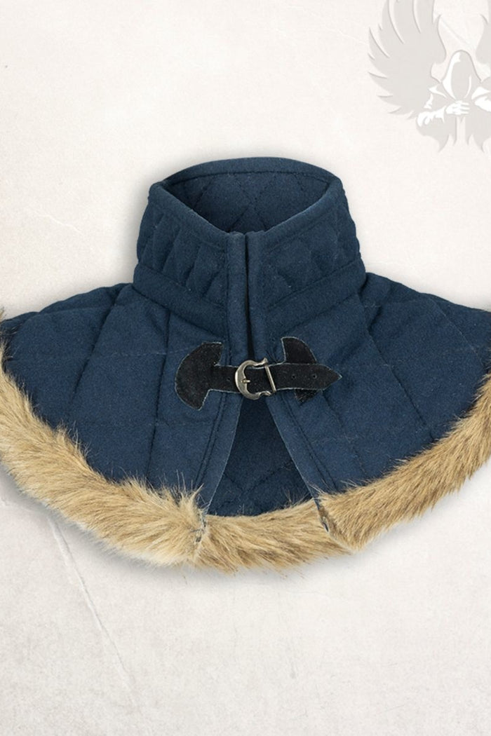 Gambeson collar Nimue wool blue