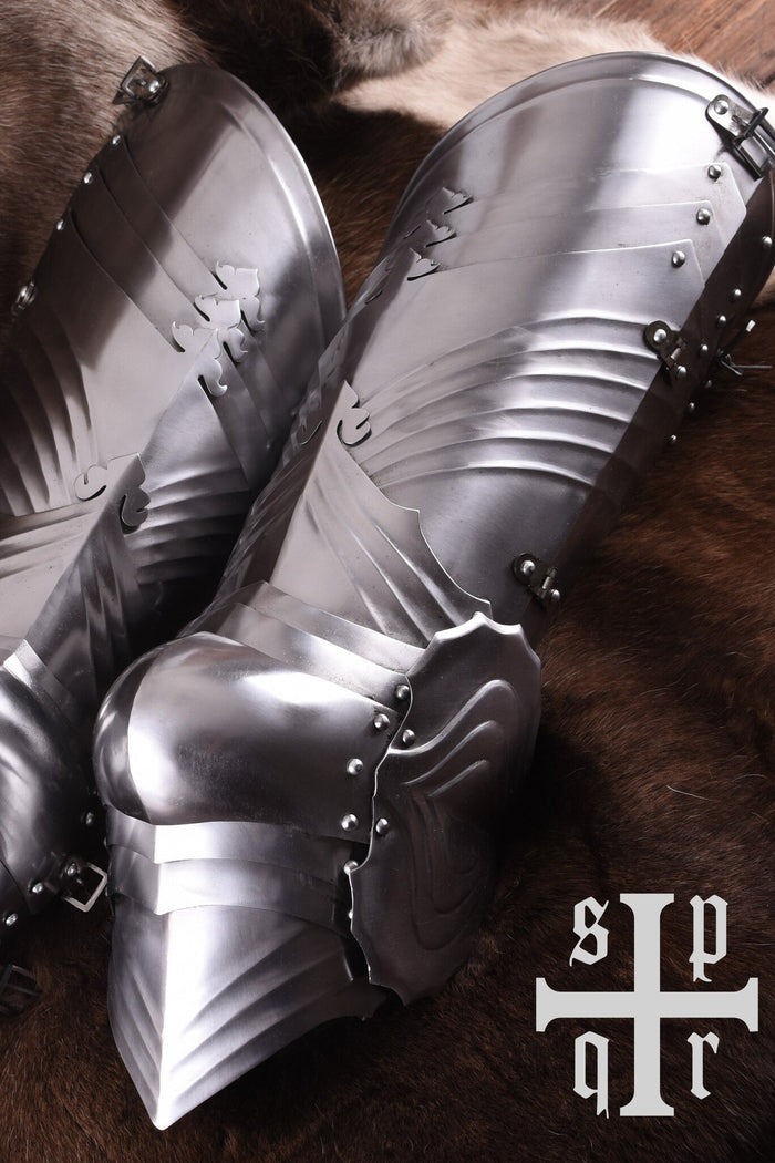 Gothic cuisses, upper leg armour, 1.6 mm