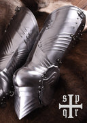 Cuisses gothiques, armure de cuisse, 1,6 mm