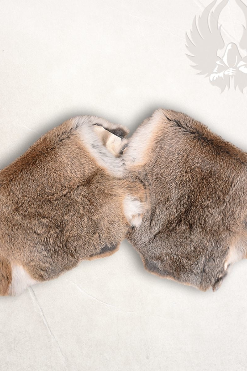 Col en fourrure Sandy, sable