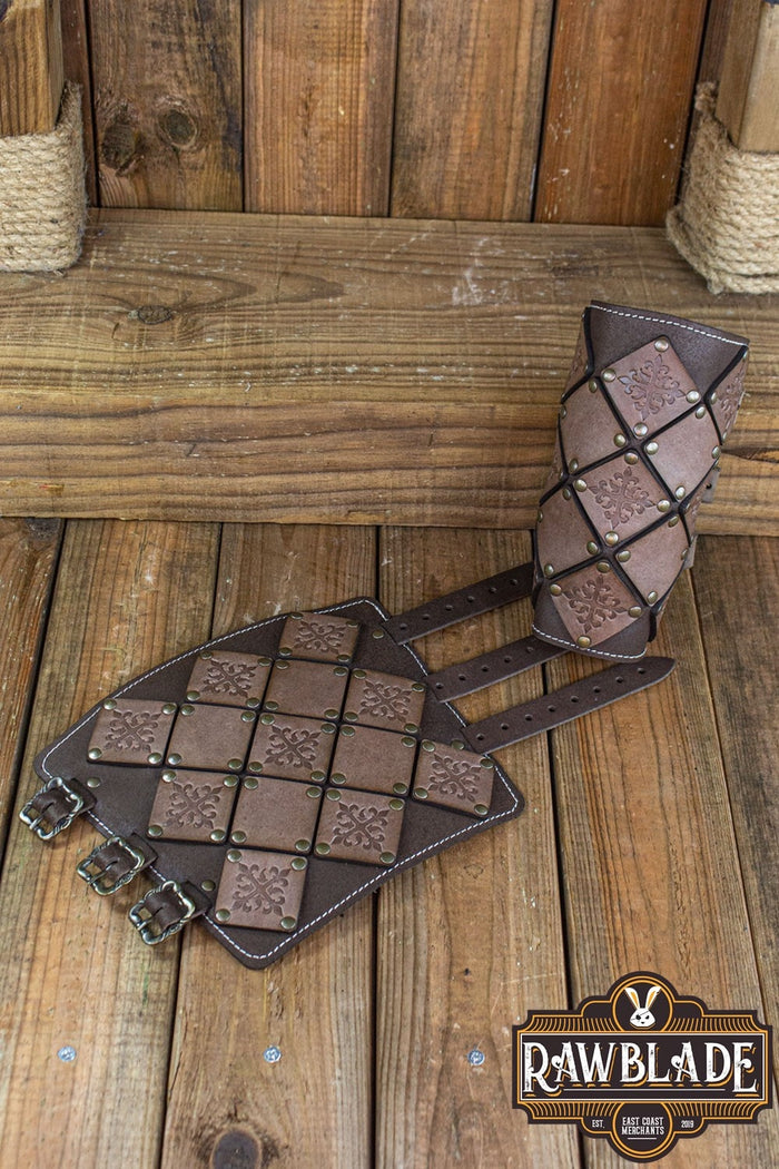 Lombard Bracers - Brown