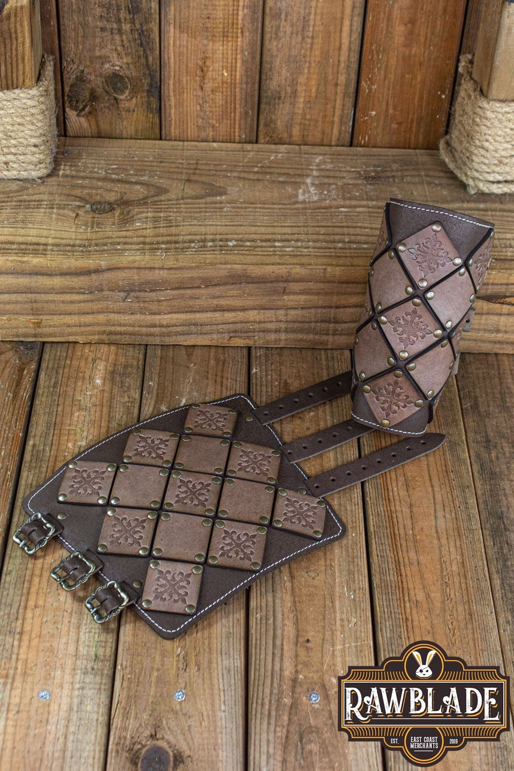 Lombard Bracers - Brown