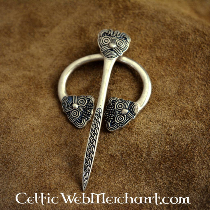 10th century Viking fibula Høm, bronze