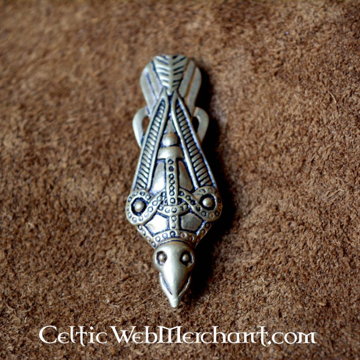 Vendel Bird Fibula Uppåkra, bronze