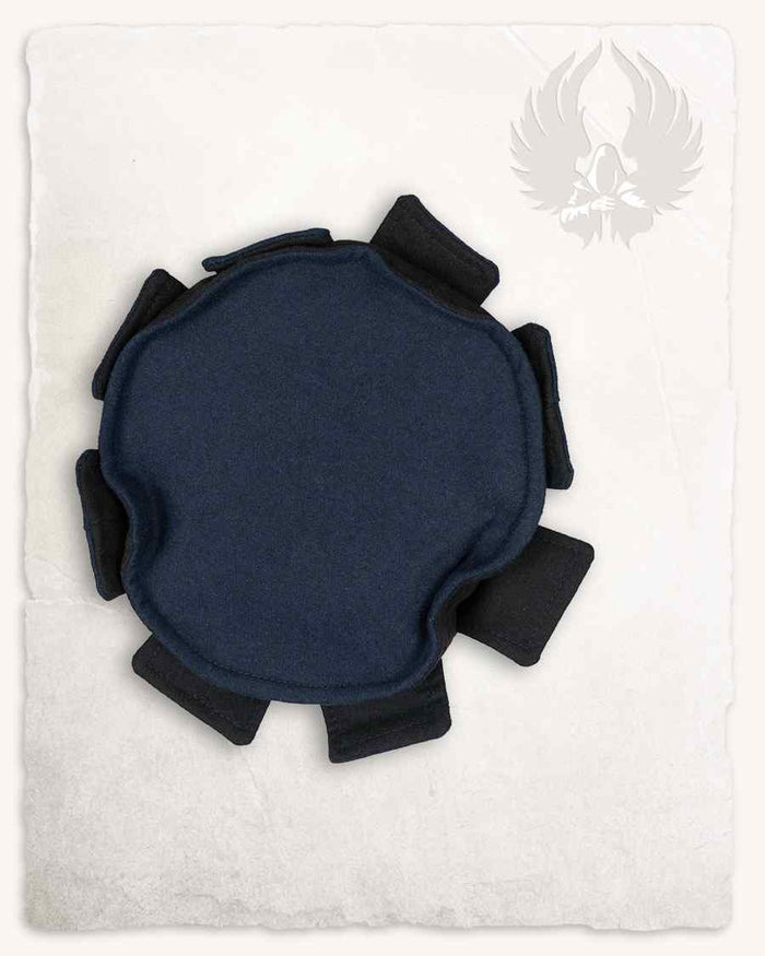 14th century hat, Codex Manesse, black-blue, wool mix
