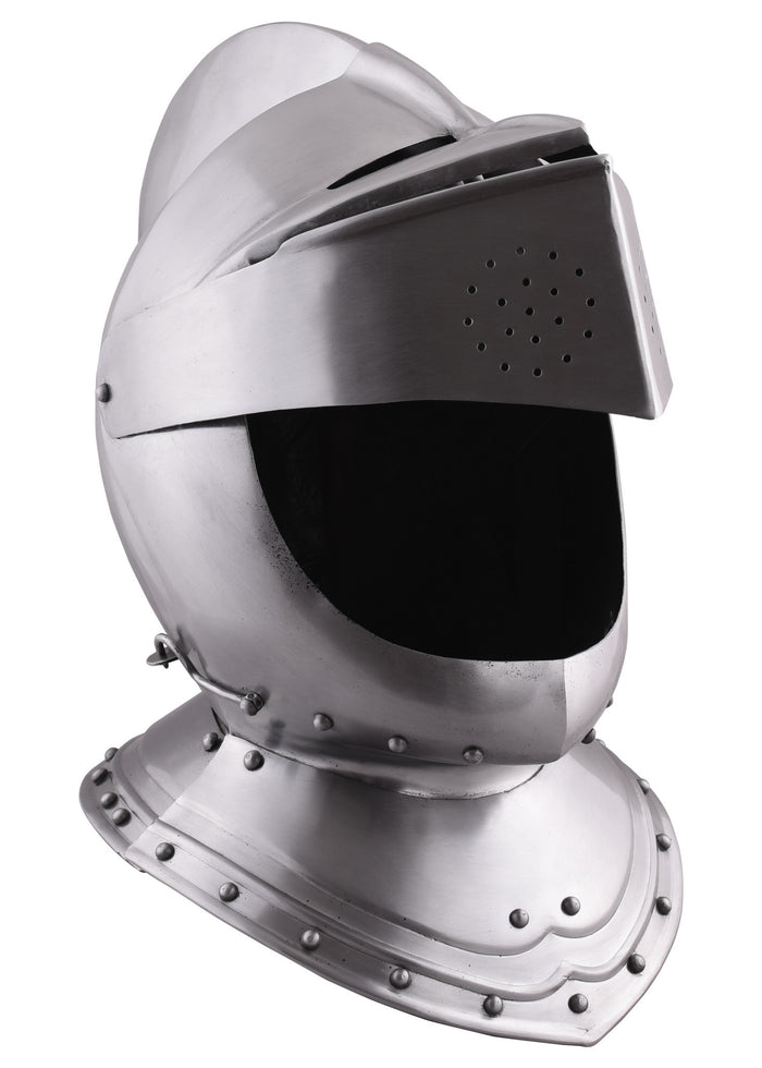 Close helm, Greenwich style, 1.6 mm