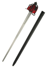 Battle-Ready Basket Hilt Broadsword (blunt 3 mm)