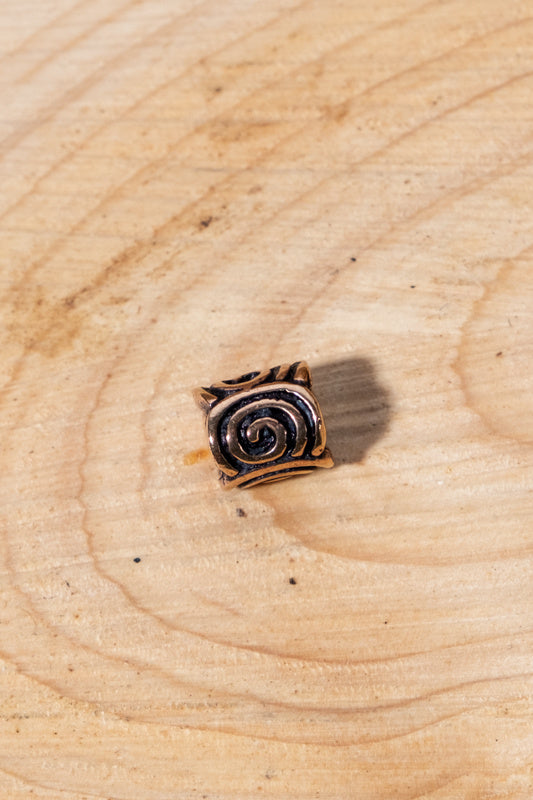 Keltische Bartperle Thena, Bronze