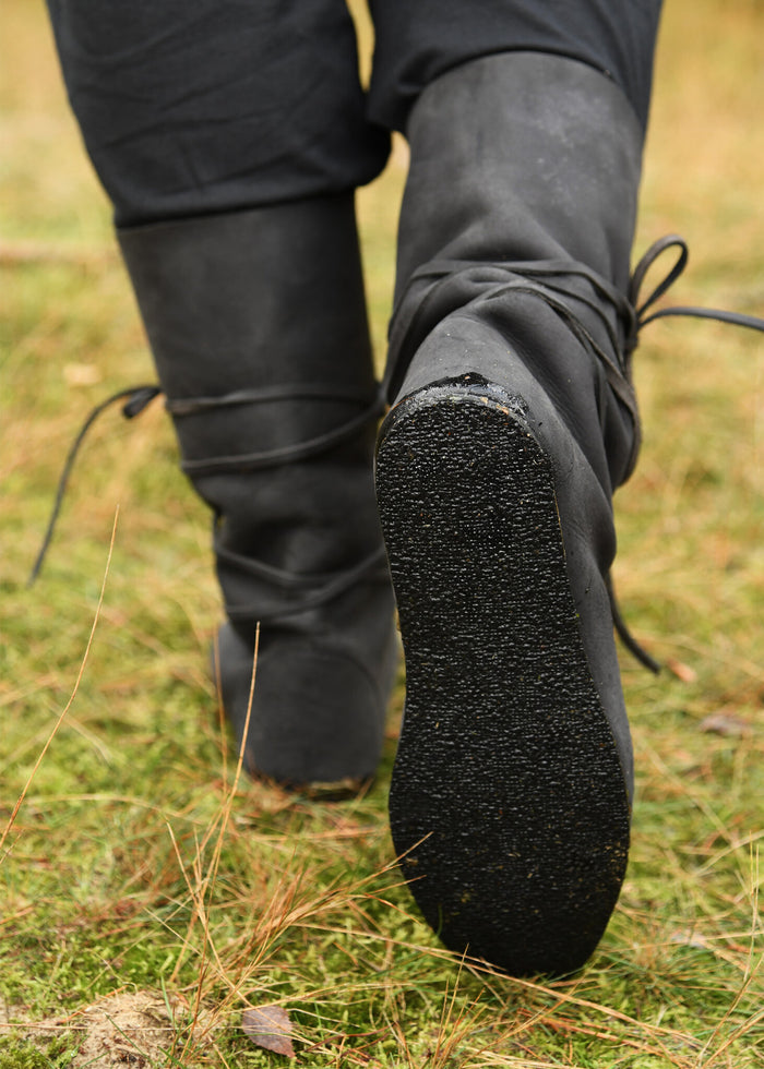 Viking boots Oseberg, black
