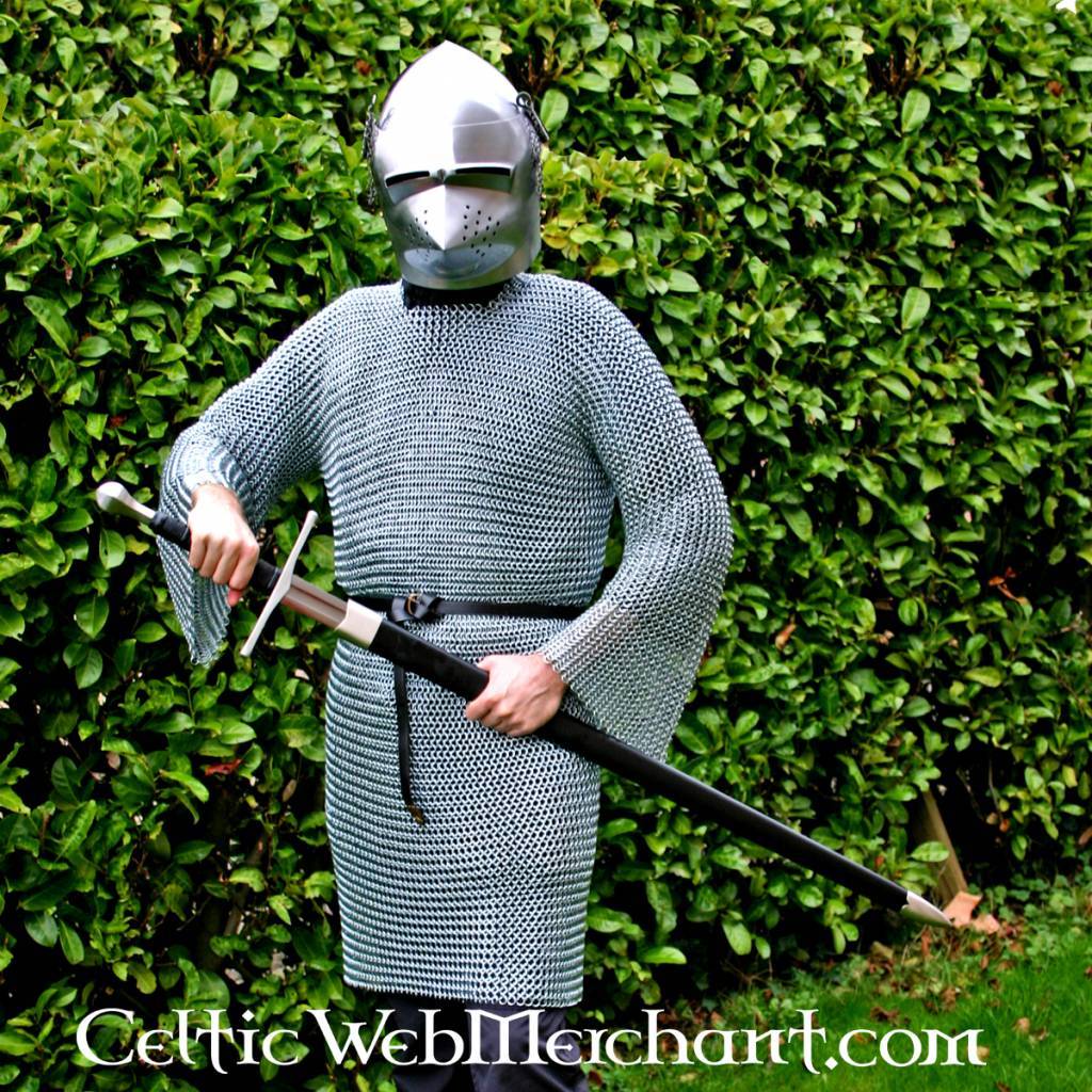 Hauberk, unriveted, galvanized 9 mm