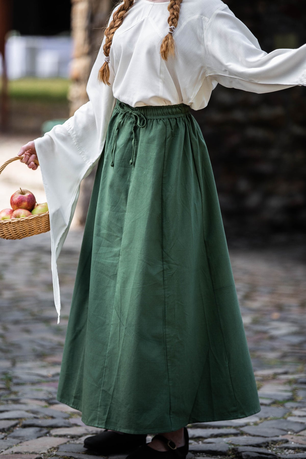 Skirt Jutta green