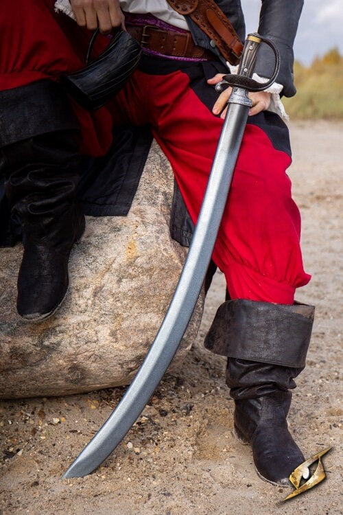 Böjd LARP cutlass, 85 cm