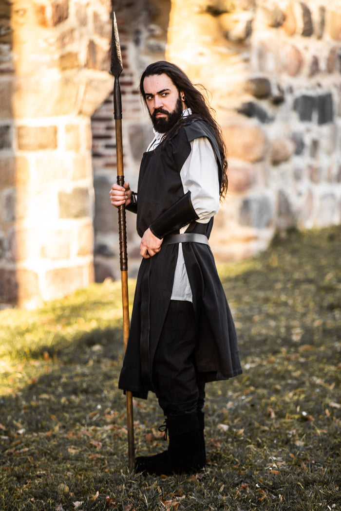 Surcoat men, black