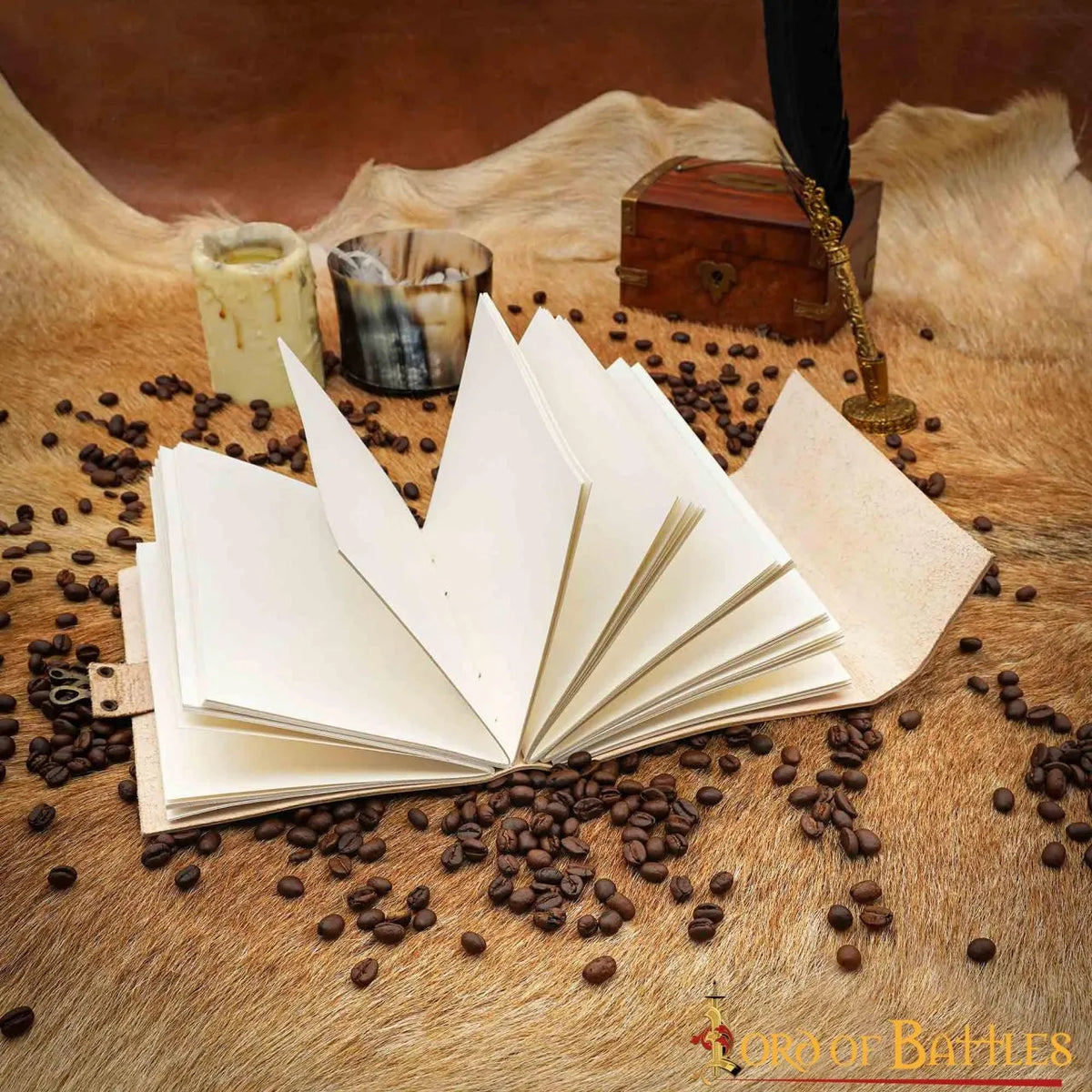 Leather book Celtic tree of life