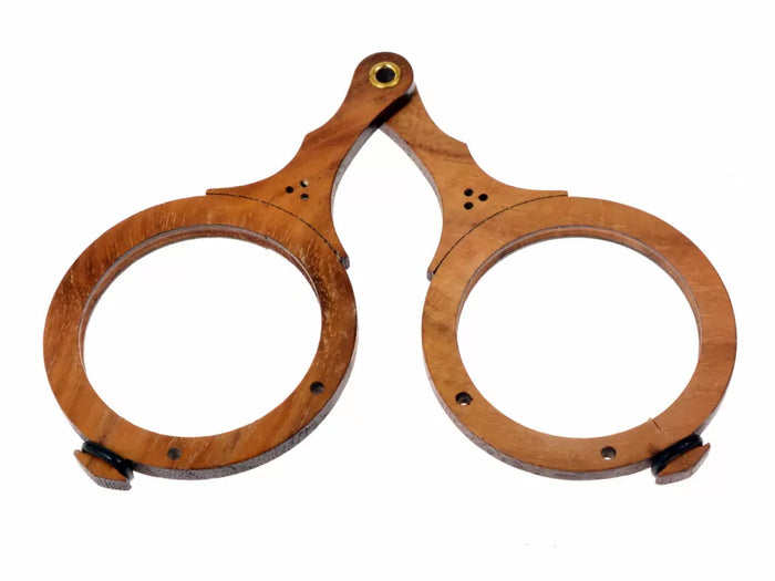 Wooden spectacle frame
