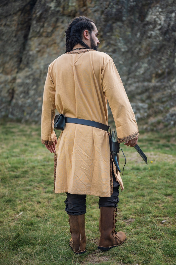 Germanic Thorsberg tunic Wulfhard, honey brown