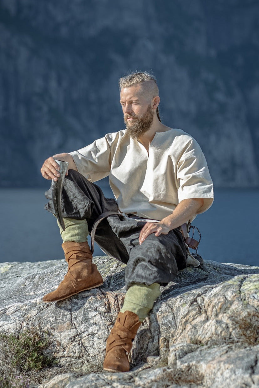 Viking tunic Uhtred, cream