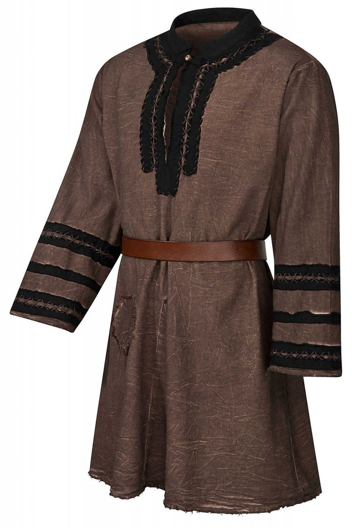 Medieval tunic Halfdan, medieval, brown
