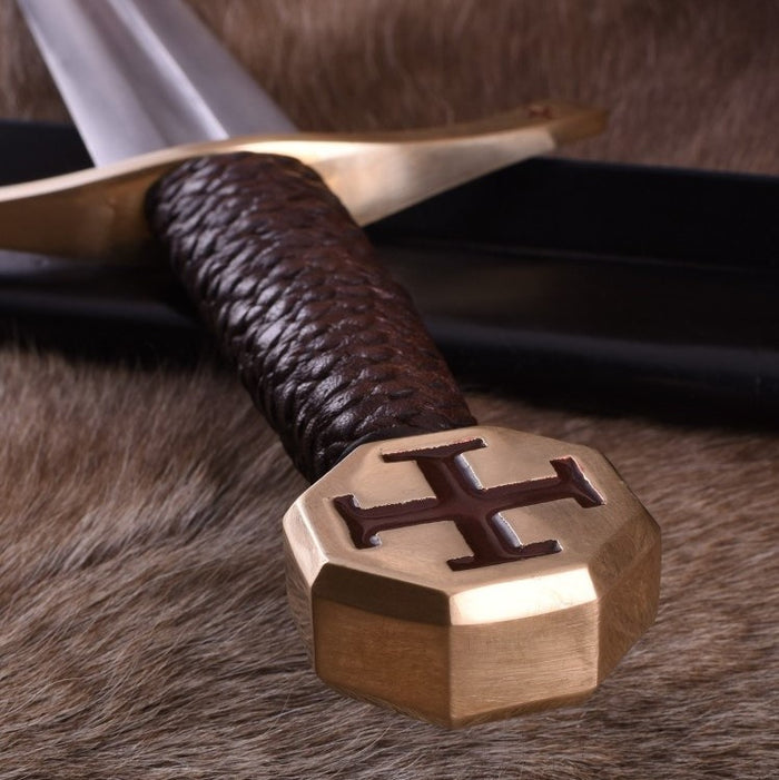 Templar sword Godfrey de Saint-Omer, semi-sharp