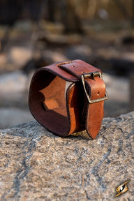 Cuff bracelet, leather