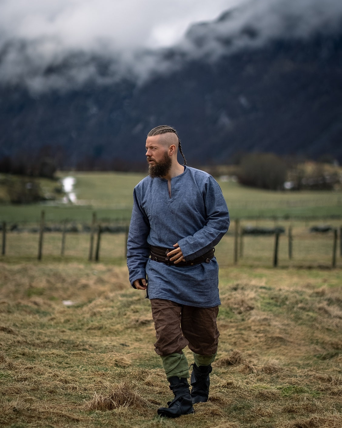 Viking tunic Torsten, blue