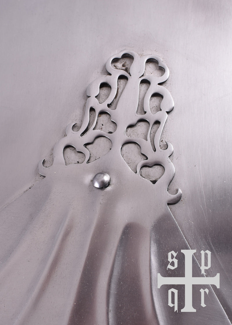 Tyskt gotiskt 1400-tal bröstharnesk, 1,2 mm