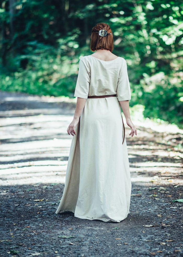 (Early) medieval dress Brida, natural