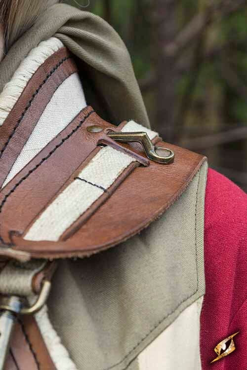 Female Armour Assassin, brown/beige