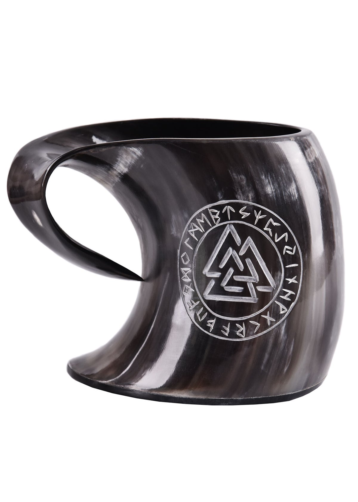 Horn cup, Valknut, 650-1000 ml