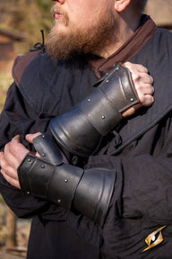 Demi-gauntlets Scout black, 1 mm