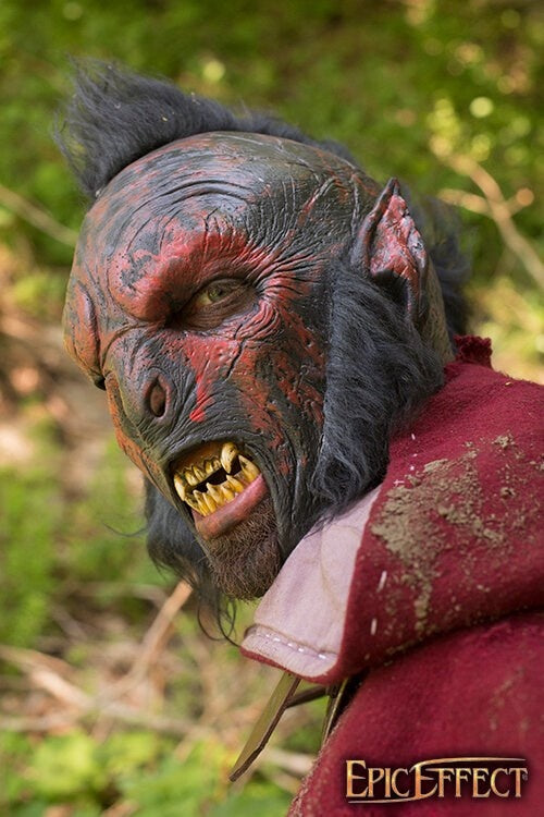 Red Orc Mask