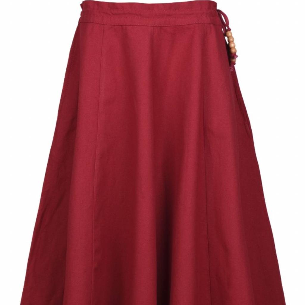 Girl skirt Loreena, red