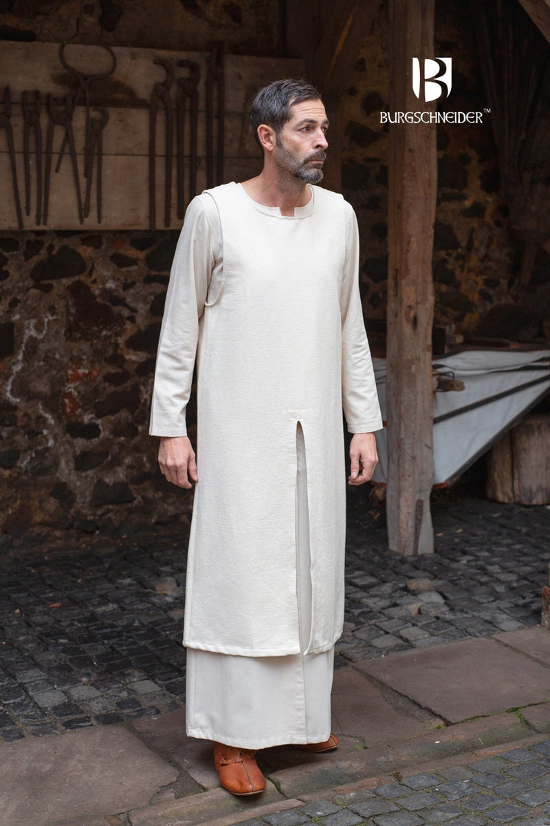 Överplagg Thibaud, naturfärgad