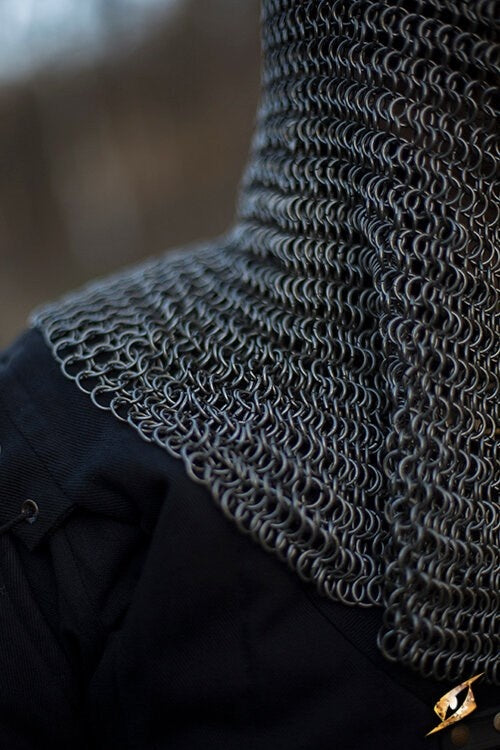 Chainmail coif Alaric, 9 mm