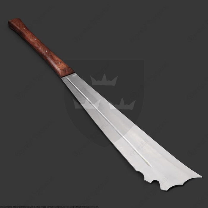 Two-handed Maciejowski Falchion, semi-sharp