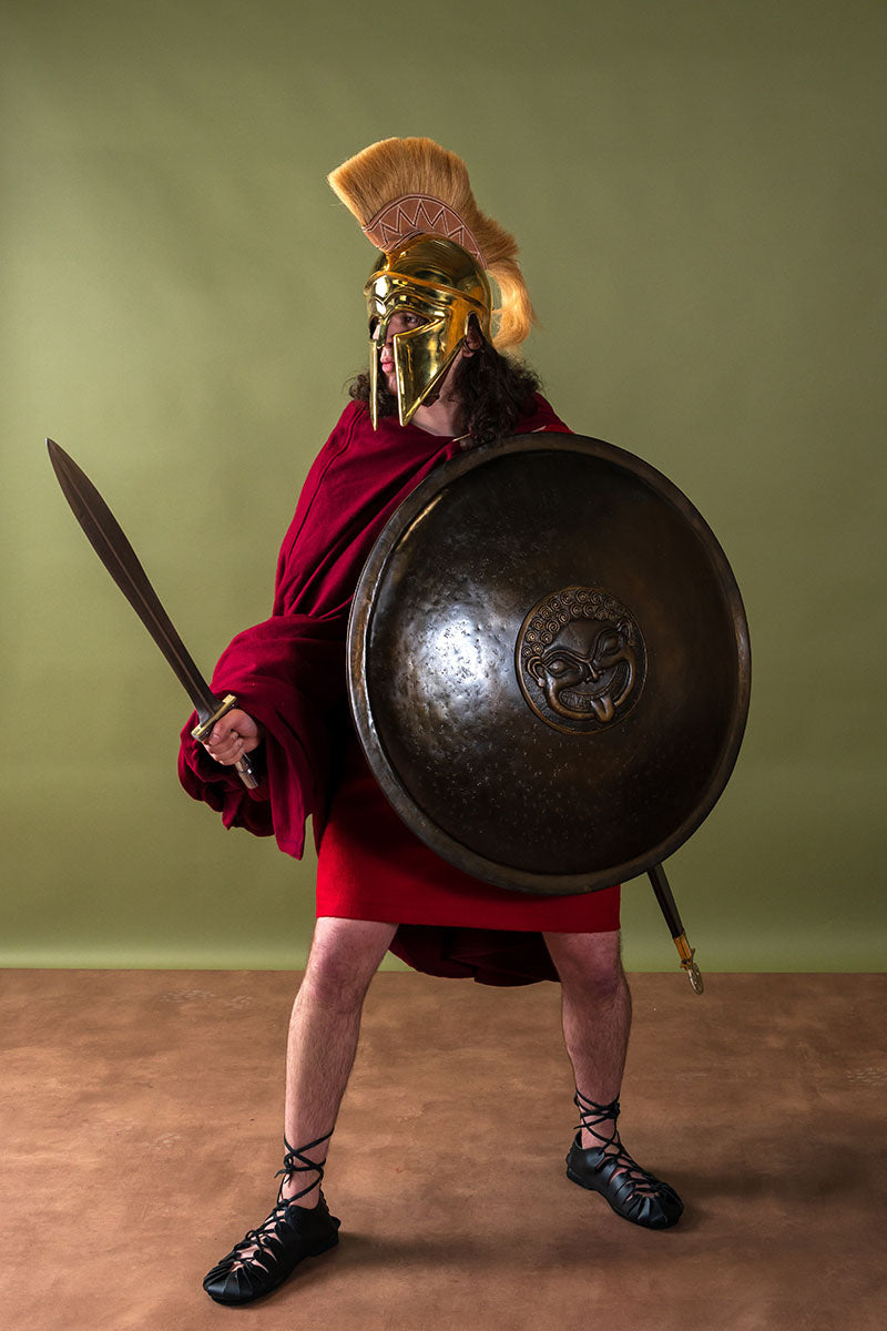 Greek Xiphos Campovolano, semi-sharp