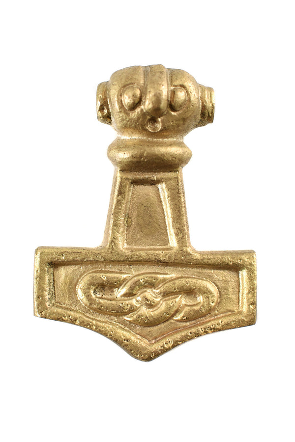 Viking Thor's hammer Erikstorp, brass