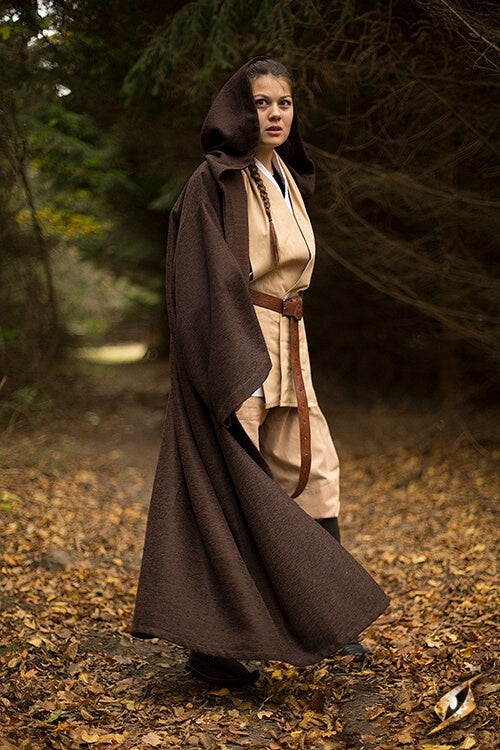 Medieval robe Osgar, brown