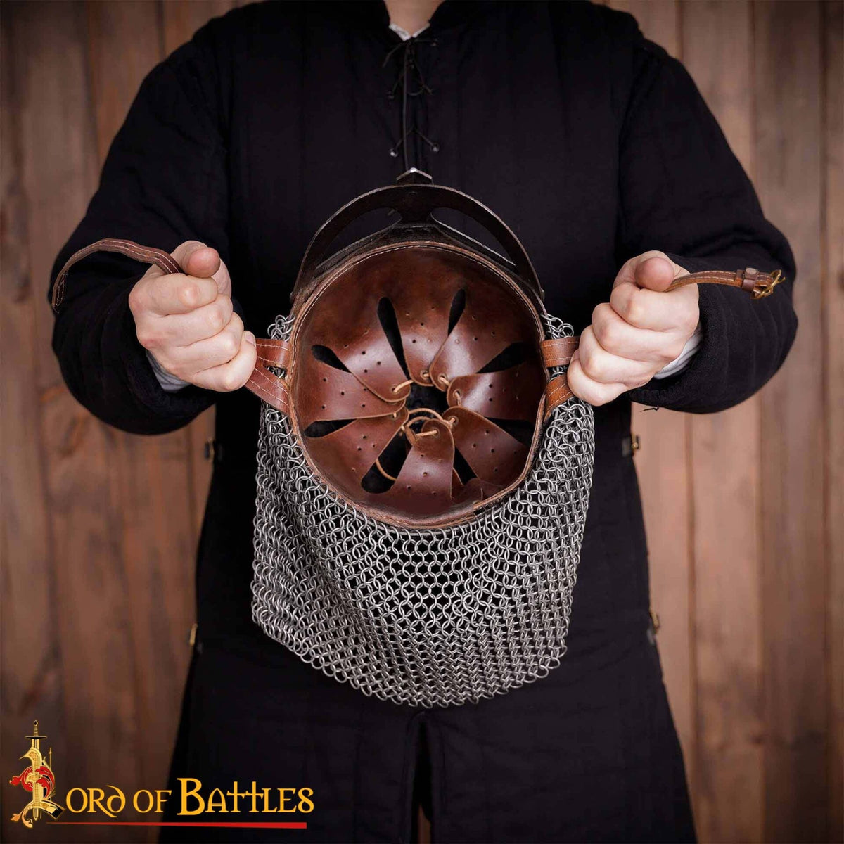 Gjermundbu helmet, antique finish, 2 mm (battle-ready)