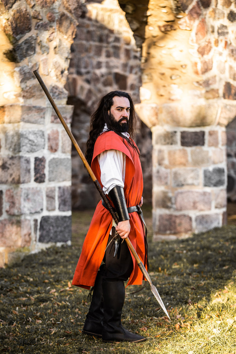 Sobrevestido para hombre, rojo