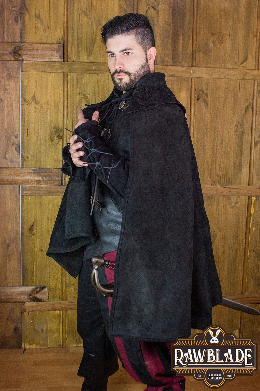 Agrippa Cloak - Black