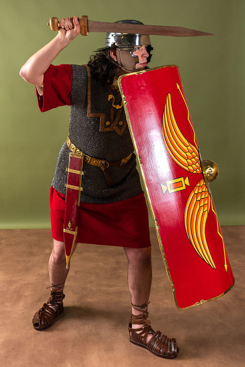 Wooden scutum