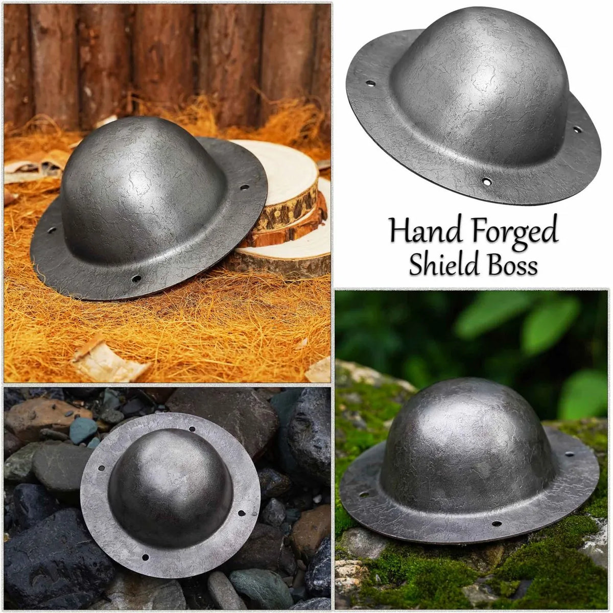 Viking shield boss, natural